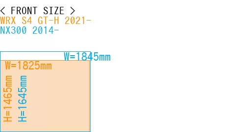 #WRX S4 GT-H 2021- + NX300 2014-